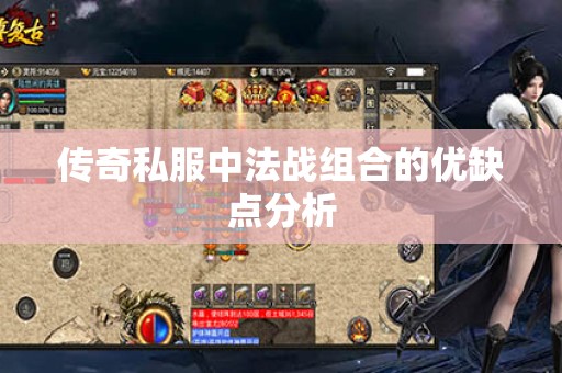 传奇私服中法战组合的优缺点分析